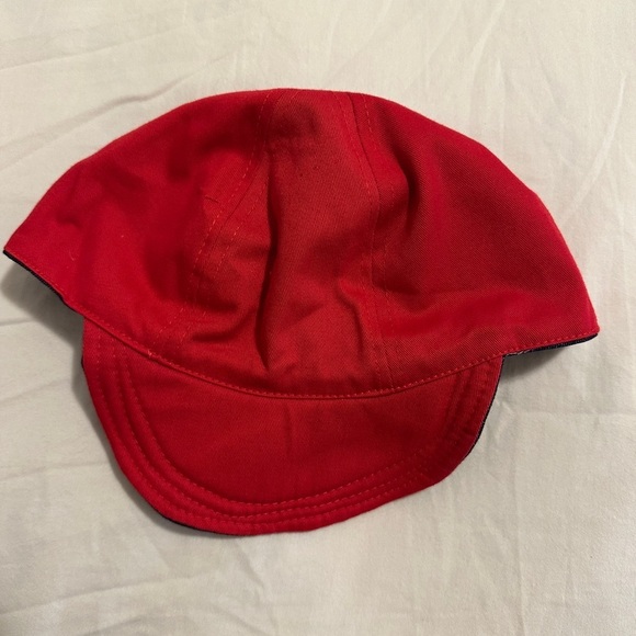 Roots Toddler Reversible Denim Red Baseball Cap Hat Size L/XL - Picture 8 of 8